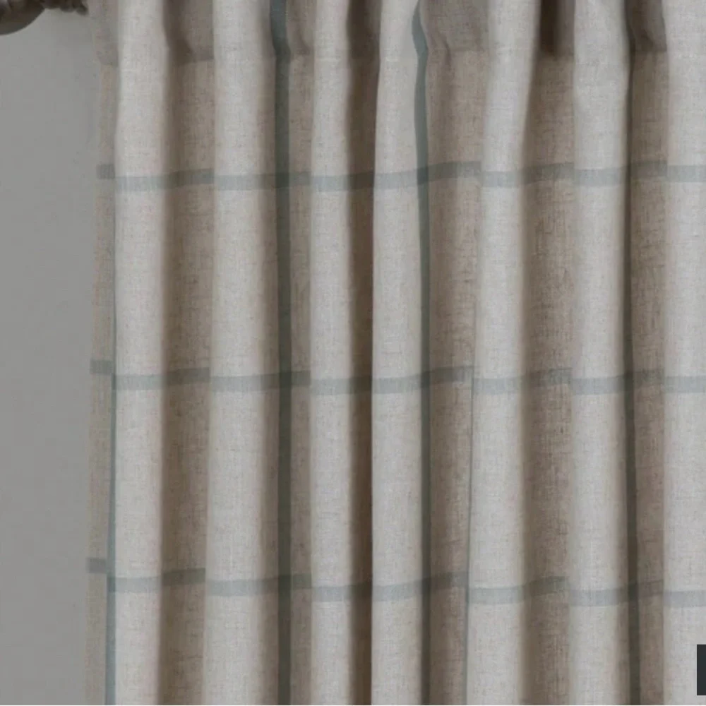 Miller Curtains Province Hidden Back Tab Rod 50”x95” Set of 2 - Picture 2 of 5